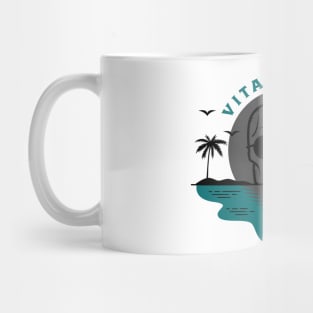 vitamin sea skull Mug